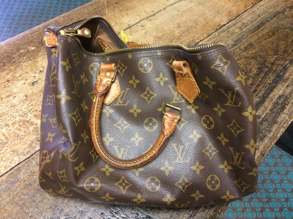 Rifacimento parti in pelle borsa Louis Vuitton » ShoeHome